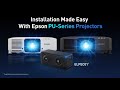 Epson PU-series High Brightness Laser Projectors, meeting the needs of tomorrow's consumers today.