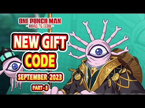 One Punch Man Road to Hero New Code  One Punch Man  New Gift Code September 2023 (Part - 3)