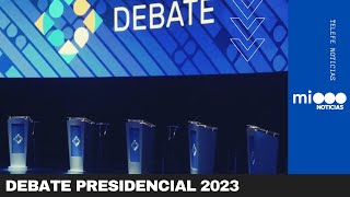 DEBATE PRESIDENCIAL 2023 - Seguilo desde Telefe Noticias