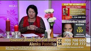 Alenka Pastelka - vědmy radí 22.11.2015 (2. část)