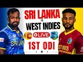 SL vs WI 1st ODI, WI vs SL 2024 || Cricket Live Hub Live Stream