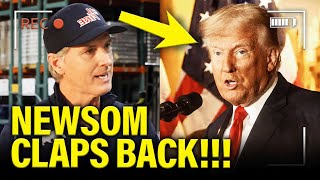 OMG! Newsom PUNCHES BACK at Trump and MAGA LOSES IT