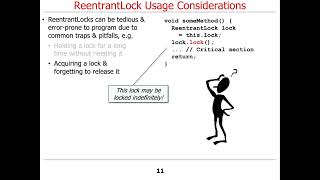 Java ReentrantLock Usage Considerations
