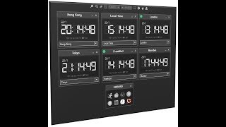 cTrader Market Trading Clocks Widgets