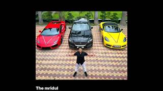 Top 3 🇮🇳 Youtubers own Lamborghini Car #themridul #indianyoutuber #uk07rider #indianyoutuber