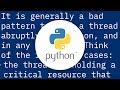 Is there any way to kill a Thread?