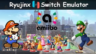 Testing Ryujinx Switch Emulator's newly added Amiibo emulation in 6 games!