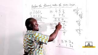 SHS 1 Core Mathematics | Addition and subtraction of number bases