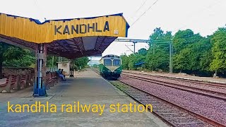 kandhla railway station vlog by team kandhla 😱 #vlog