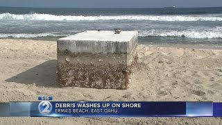 State investigates large block that washed ashore in East Oahu