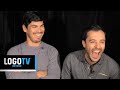 Looking Season 2's Frankie J. Alvarez & Raúl Castillo | NewNowNext Minute