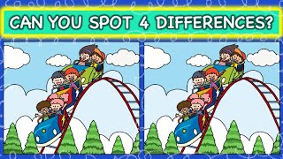 【Spot the Difference】 90-Second Challenge: Find the Differences in the Illustration #amusementpark