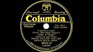 1931 Smith Ballew - I Love Louisa