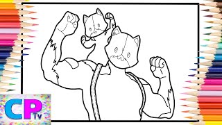 Fortnite Meowscles and Kit Coloring Pages/Fortnite IPad Pro Coloring/Rodsyk - Energy[COPYRIGHT FREE]