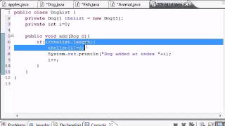 Java Programming Tutorial 59 Class to Hold Objects