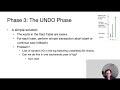 Lecture 20 Part 14 ARIES Recovery, UNDO Phase