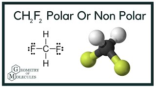 Is CH2F2 Polar or Nonpolar? (Difluoromethane)
