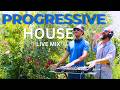 Garden Flow I Deep Progressive House I Live DJ Set I I AKHET-VACIS & Alex Boulos