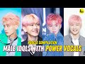 Male K-Pop Idols with Power Vocals | KPOP COMPILATION