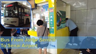 Bus from Johor Bahru Sentral to Senai Airport