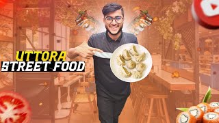 রাস্তার পাশে মজাদার এবং ভিন্নরকম সব খাবার | Sushi Momo Uttara | Street Food | Realkhadok