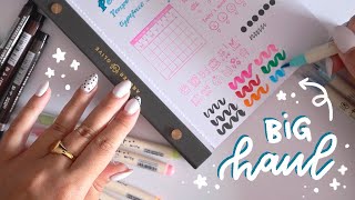 another ridiculously long stationery \u0026 art haul