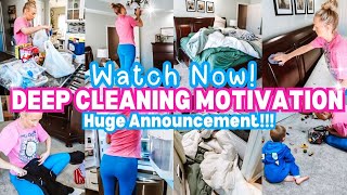 Ultimate Deep Cleaning Motivation | Satisfying House Reset + HUGE ANNOUNCEMENT!