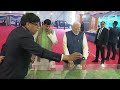 live pm modi lays foundation stone of ken betwa river linking national project in khajuraho mp