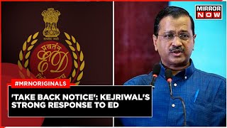 Arvind Kejriwal Skips ED Summons | Says "Take Back Notice" | Travels to MP For AAP Campaign