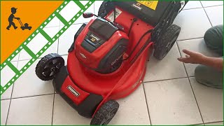 Snapper ESXD21SPWM82K Electric Battery-powered Lawn Mower - Customer's operating video