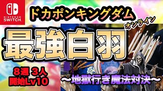 【ドカポンキングダム】最強白羽！〜地獄行き魔法対決〜【オンライン】