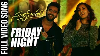 Friday Anthem Full Video Song - Suryakantam | Niharika Konidela, Rahul Vijay, Perlene | Roll Rida