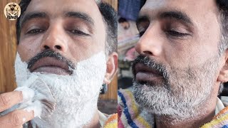 ASMR Barber ✔️Straight Razor Shave for Men 2025 🤩Professional Straight Razor Shave ASMR