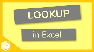 How to Use the LOOKUP Function in Excel - Tutorial