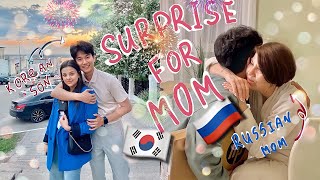 ENG) 국제커플, 러시아 장모님께 깜짝선물 VLOG | Surprise gift to Russian mom from Korean son | Korean Russian Couple