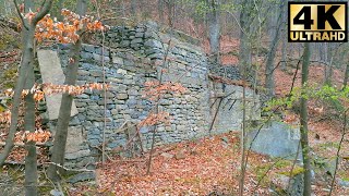 Altbergbau: Reste Lagerbunker/Verladerampe bei Elsarn