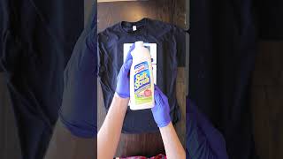 Bleach Dyeing Shirts with Three Different Methods!