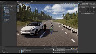 Virtual twin of Hällered test track