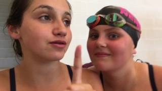 Swim meet vlog: OUR RELAY GOT SPLIT UP