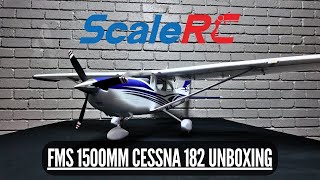 FMS - 1500MM CESSNA 182 - UNBOXING