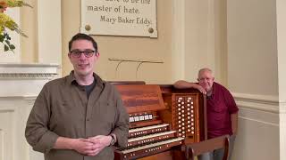 Manuel Rosales discusses the Organ Console