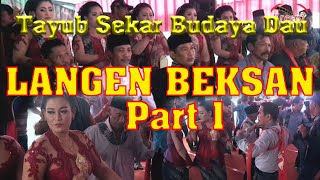 LANGEN BEKSAN SENI TAYUB SEKAR BUDAYA DAU part 1