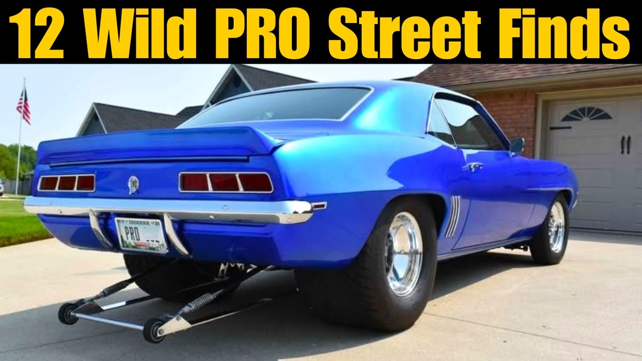 12 Wild Pro Street Vehicles For Sale Brutal Road Domination Youtube