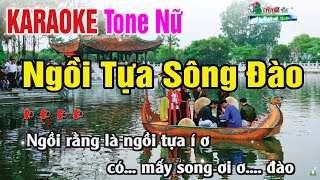 Ngồi Tựa Sông Đào Karaoke Tone Nữ - Beat Quan Họ Nhạc Sống Thanh Ngân