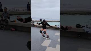 skating break skills 😱👀 girl skating rider 😱 #skating #subscribe #viral #reaction #skills #shorts