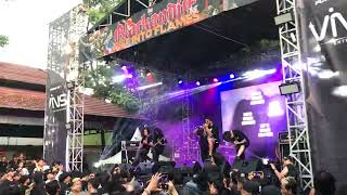 DJIN - MINDS OF THE PROBLEMATIC FEAT.RONALD ( BURGERKILL ) LIVE AT BLACKANDJE FEST BULUNGAN OUTDOOR