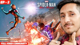 CAN I DEFEAT PURPLE DEMONS 🤬 | Spider-Man Miles Morales Gameplay #2