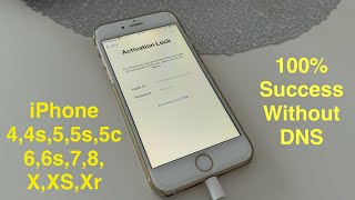 JUNE 2024! Remove icloud lock without DNS Unlock Apple activation lock iPhone 4,4s,5,5s,5c,6,6s,7,8