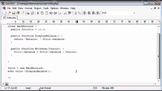Beginner PHP Tutorial 192 Changing a Property Value