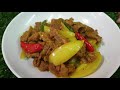 Daging goreng kunyit. Tips lembutkan daging kurangkan liat ketika masak cara Cikta.